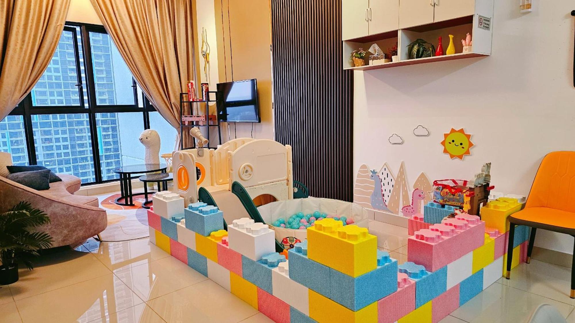 Pangsapuri Kid Fun Trion 2 Kl 5pax Free Shutter Bus To Mrt Lrt Kuala Lumpur